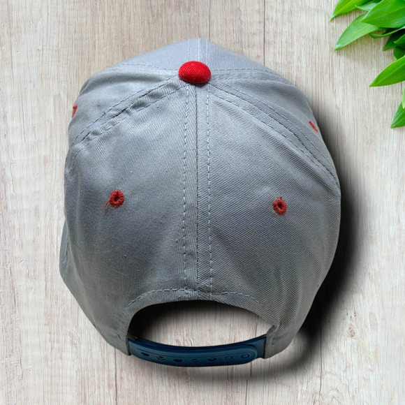 Vintage Houston Oilers Team NFL Snapback Hat Embroidered Drew Pearson Youngan - Picture 4 of 8